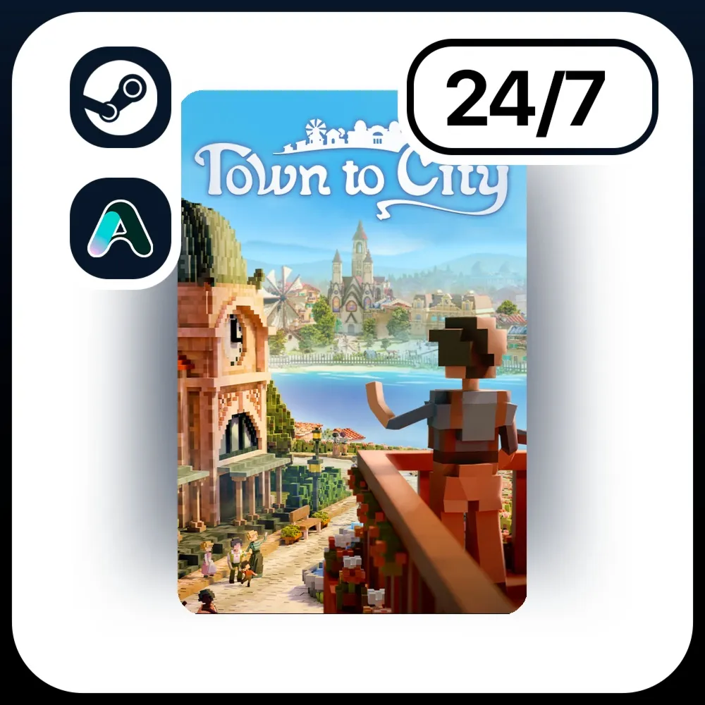 АВТО TOWN TO CITY \ STEAM ПОДАРКОМ ДЛЯ KZ | RU | UA | CIS 24/7