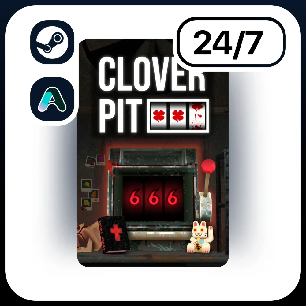 АВТО CLOVERPIT \ STEAM ПОДАРКОМ ДЛЯ KZ | RU | UA | CIS 24/7