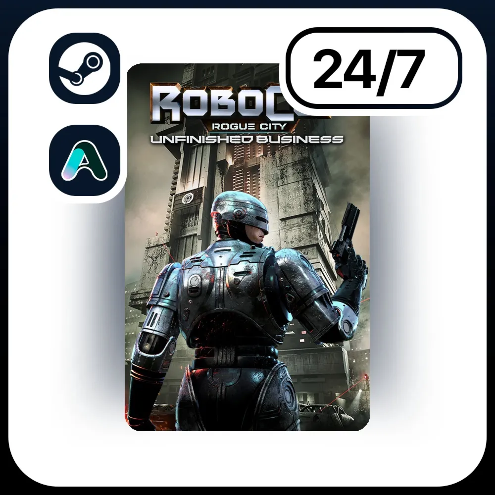 АВТО ROBOCOP: ROGUE CITY - UNFINISHED BUSINESS \ STEAM ПОДАРКОМ ДЛЯ KZ | RU | UA | CI