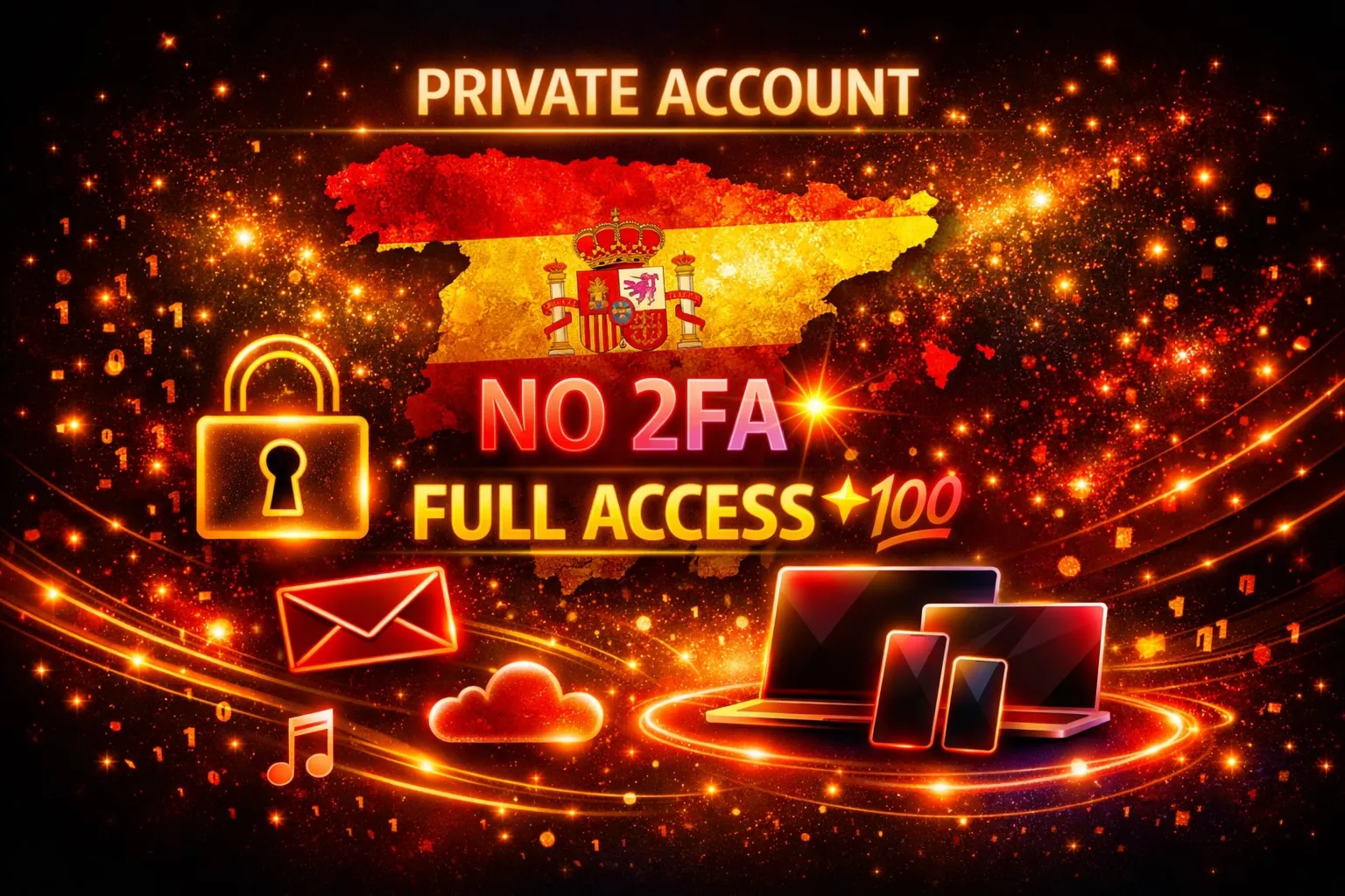 ???????? Apple ID Испания  | Личный аккаунт  No 2FA  Полный доступ 