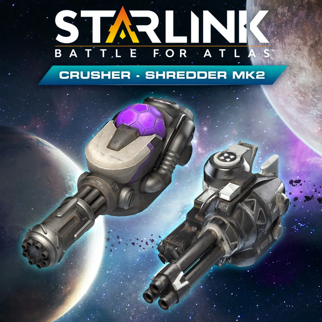 Starlink: Battle for Atlas™ - Crusher Shredder & Mk.2 Weapon Pack | XBOX | На любой а