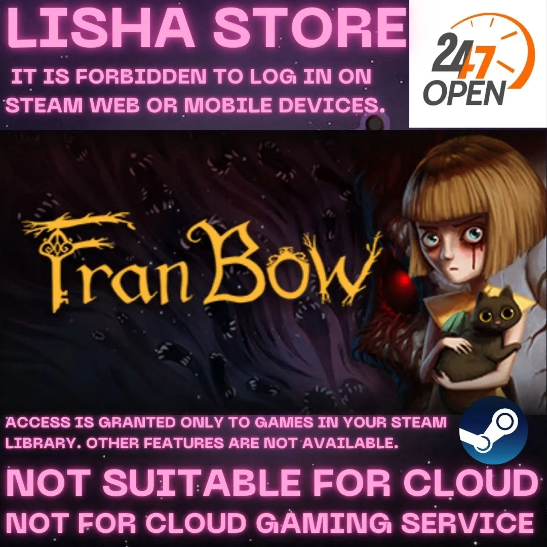 Fran Bow Стим Оффлайн На 30 или 90 дней