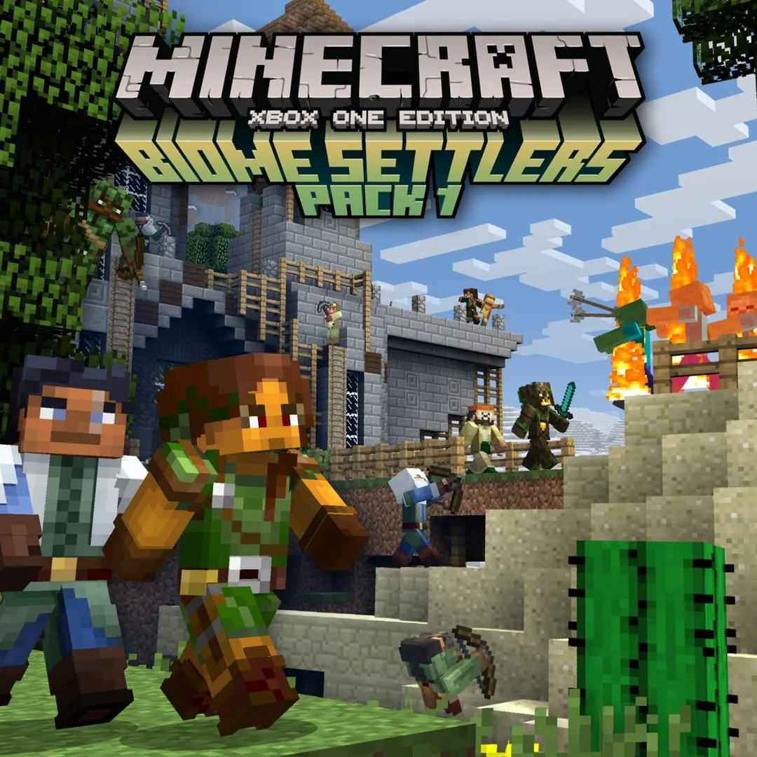 Minecraft Biome Settlers Skin Pack 1 | XBOX | На любой аккаунт