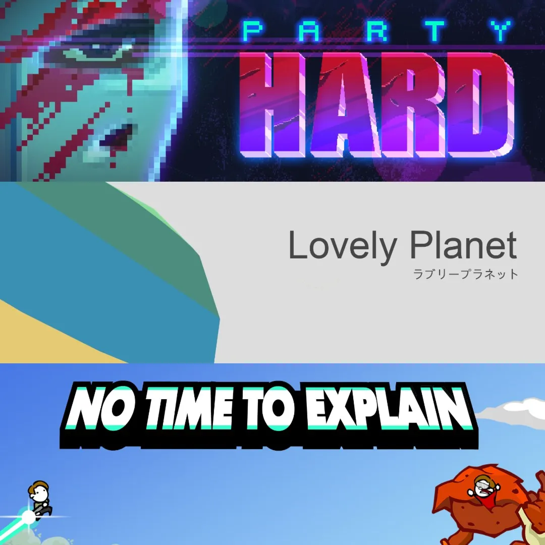 tinyBuild Bundle: PartyHard + Lovely Planet + No Time To Explain | XBOX | На любой ак