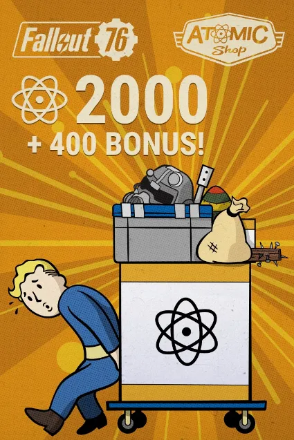 Fallout 76: 2000 (+400 Bonus) Atoms | XBOX | На любой аккаунт