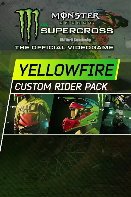 Monster Energy Supercross - Yellowfire Custom Rider Pack | XBOX | На любой аккаунт