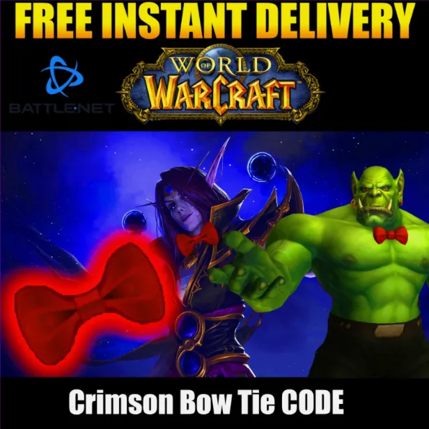 World of Warcraft - Crimson Bow Tie l CODE