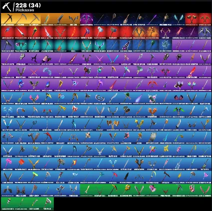 FN (ВСЕ ПЛАТФОРМЫ) 💎 224 скина (41 платный) | 450 VB | Полный доступ 🎁