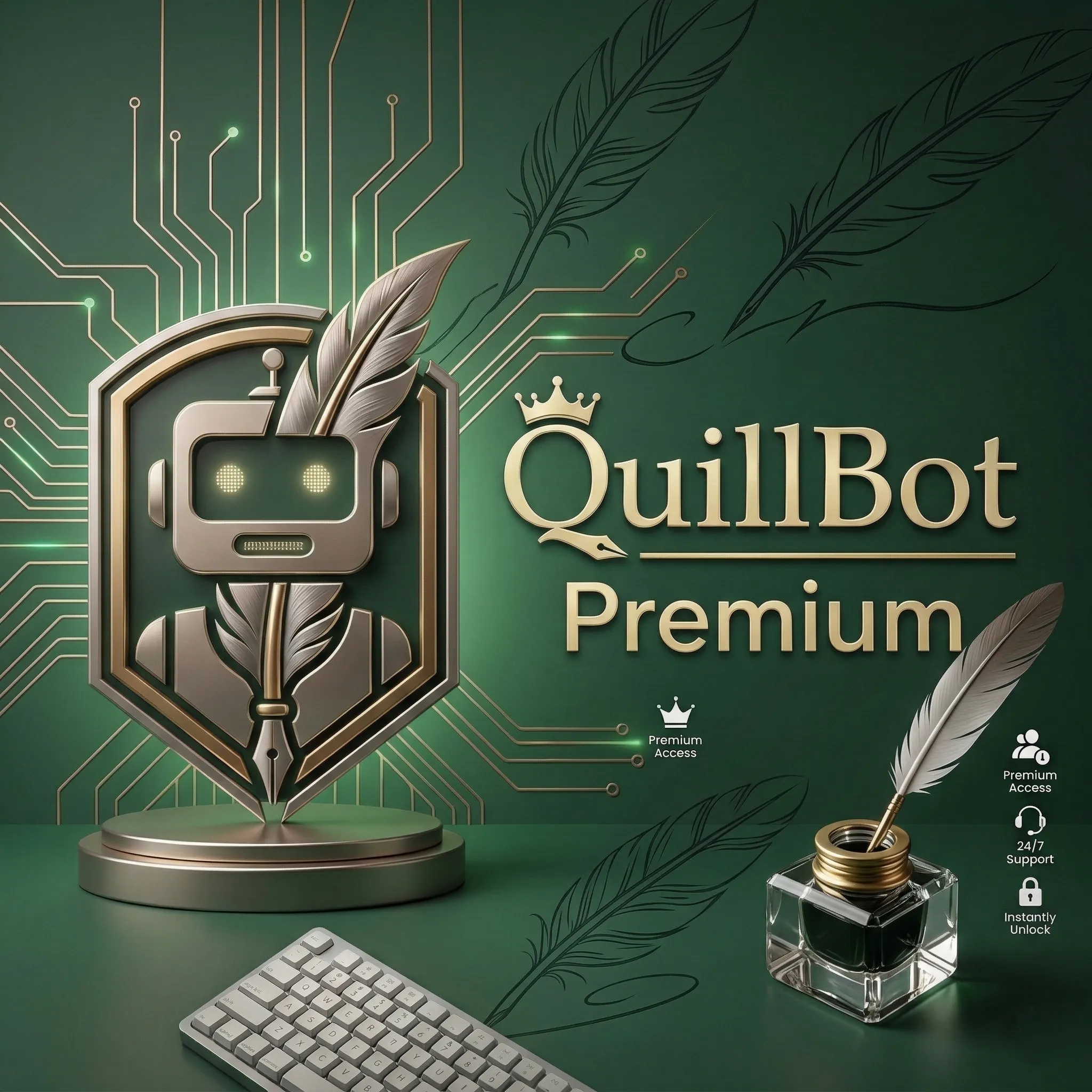 QuillBot Premium | 12 месяцев | Подписка | Промокод | В ваш аккаунт