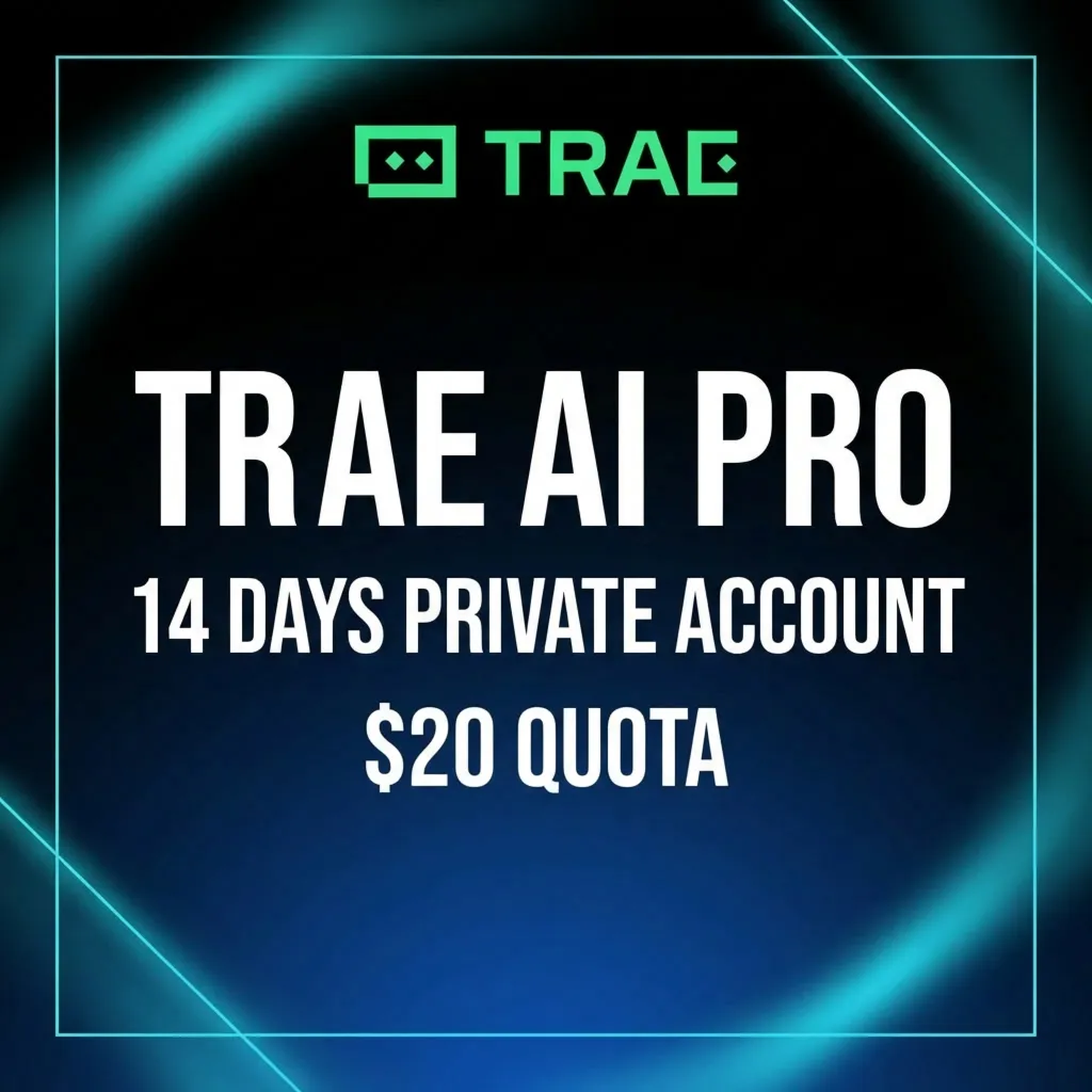 Trae AI Pro 14 дней | Приватный аккаунт | Квота $20
