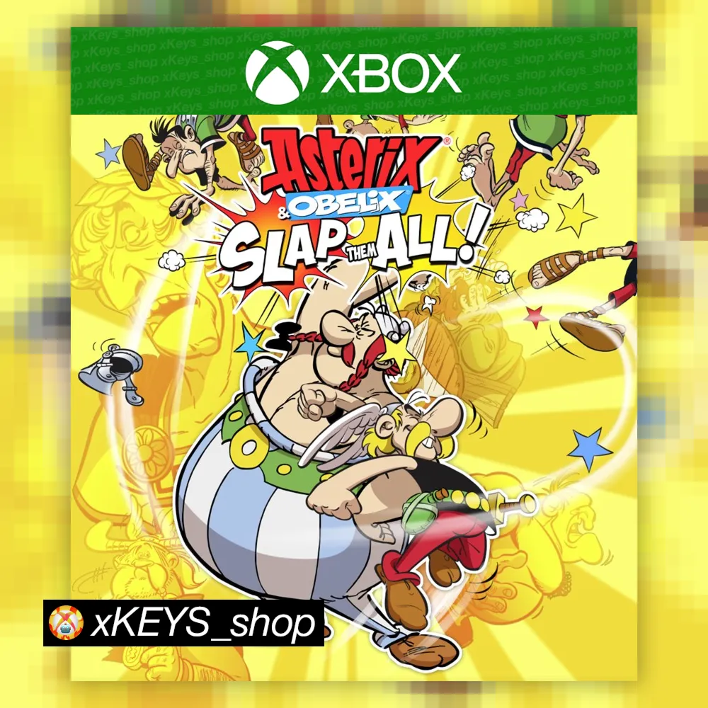 Asterix & Obelix Slap Them All!   ИГРА XBOX КОД КЛЮЧ