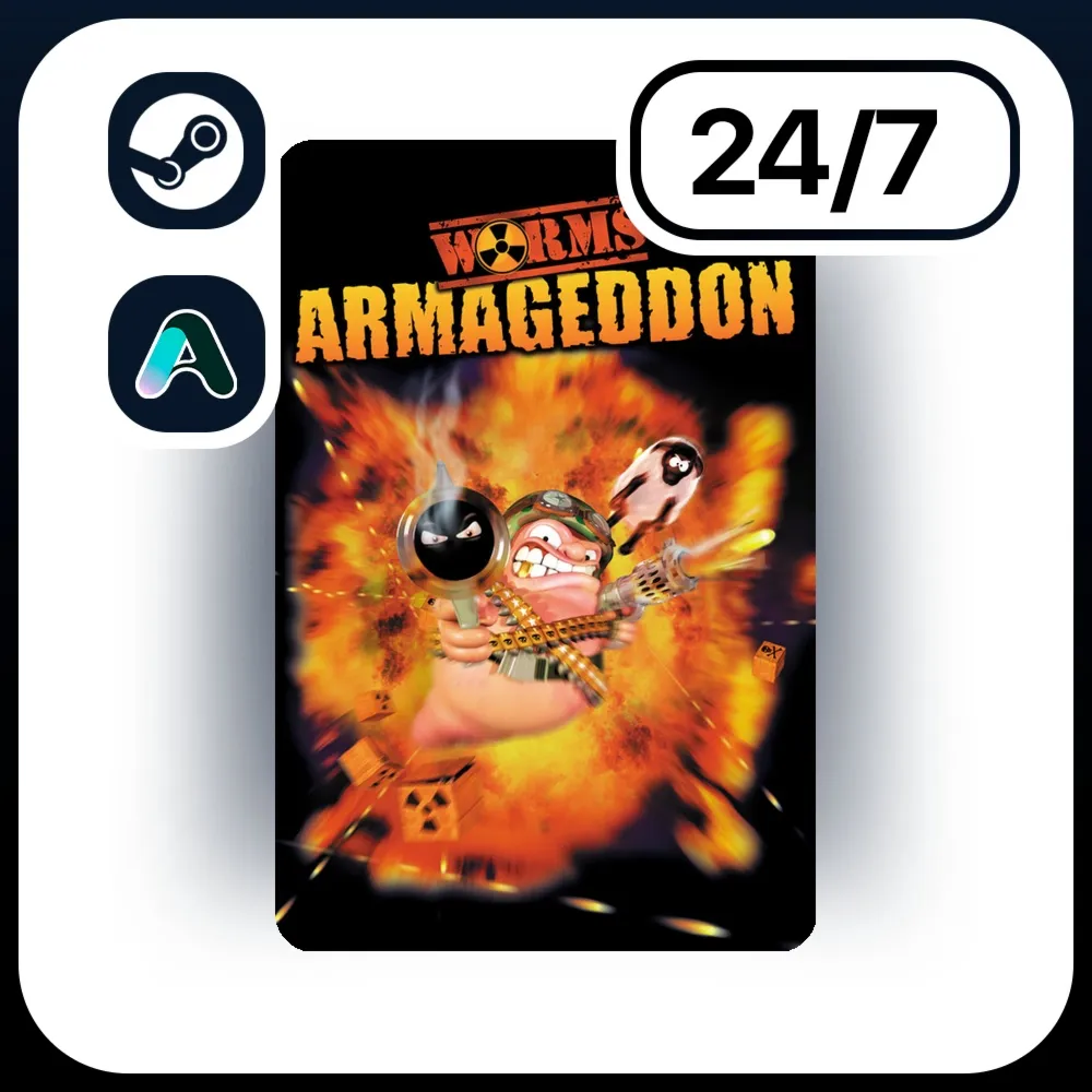 АВТО WORMS ARMAGEDDON \ STEAM ПОДАРКОМ ДЛЯ KZ | UA | CIS 24/7