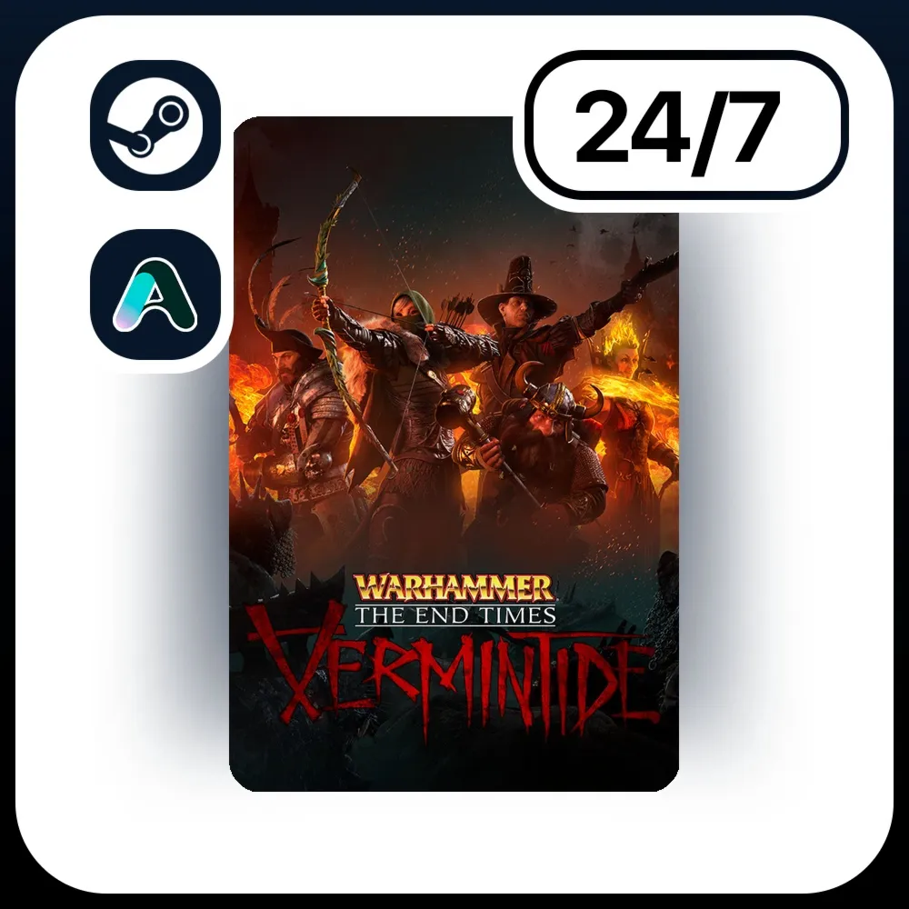 АВТО WARHAMMER: END TIMES - VERMINTIDE \ STEAM ПОДАРКОМ ДЛЯ KZ | RU | UA | CIS 24/7