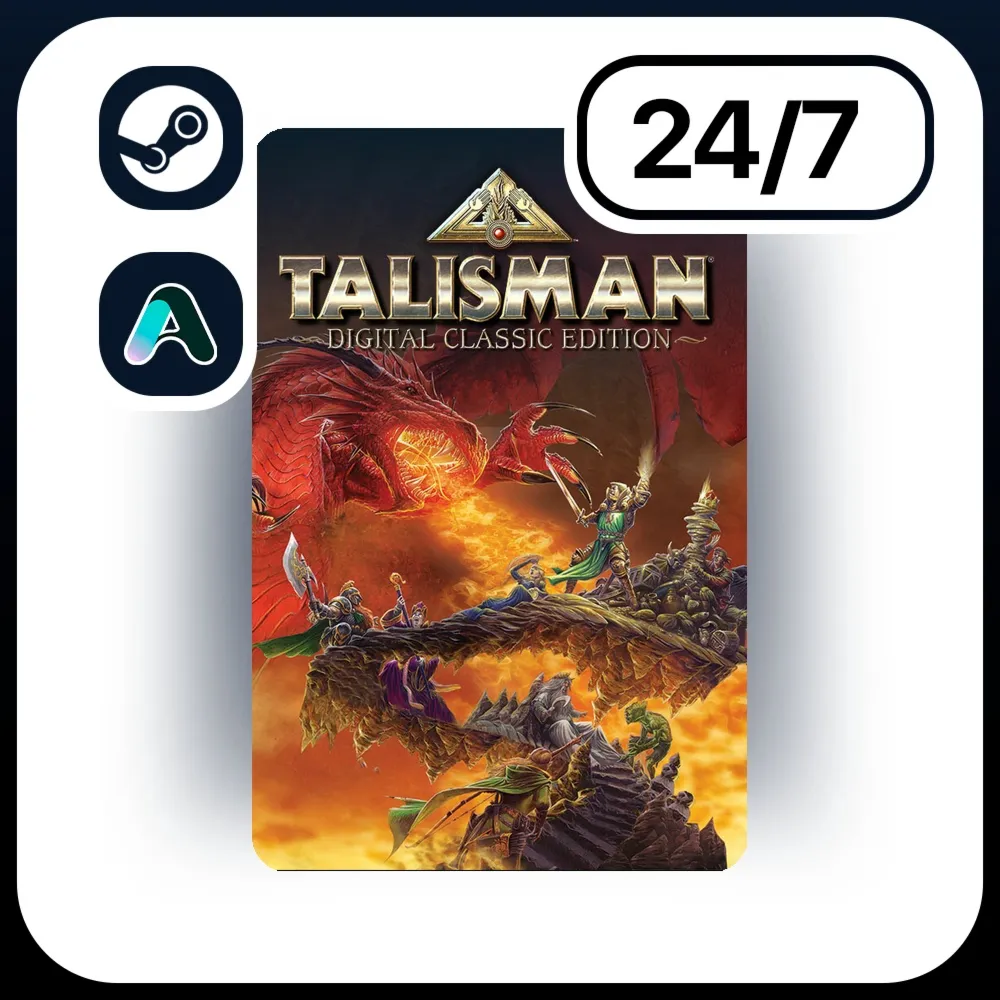 АВТО TALISMAN: DIGITAL CLASSIC EDITION \ STEAM ПОДАРКОМ ДЛЯ KZ | RU | UA | CIS 24/7