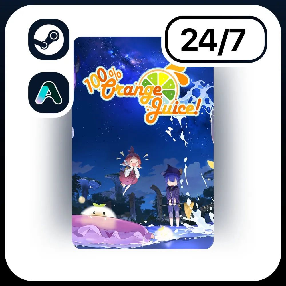 АВТО 100% ORANGE JUICE \ STEAM ПОДАРКОМ ДЛЯ KZ | RU | UA | CIS 24/7