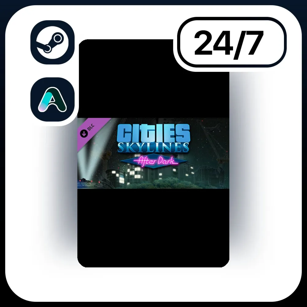 АВТО CITIES: SKYLINES - AFTER DARK \ STEAM ПОДАРКОМ ДЛЯ KZ | RU | UA | CIS 24/7