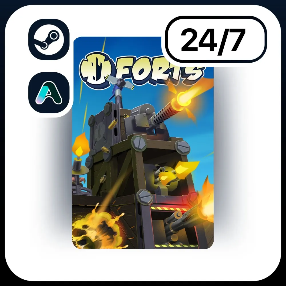 АВТО FORTS \ STEAM ПОДАРКОМ ДЛЯ KZ | RU | UA | CIS 24/7
