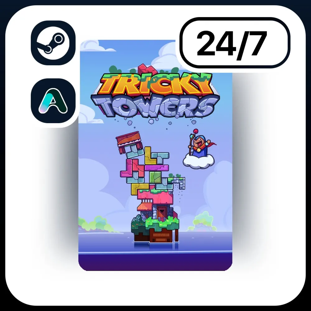 АВТО TRICKY TOWERS \ STEAM ПОДАРКОМ ДЛЯ KZ | RU | UA | CIS 24/7