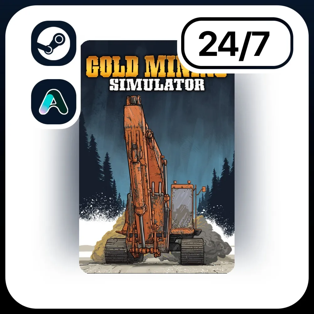 АВТО GOLD MINING SIMULATOR \ STEAM ПОДАРКОМ ДЛЯ KZ | RU | UA | CIS 24/7