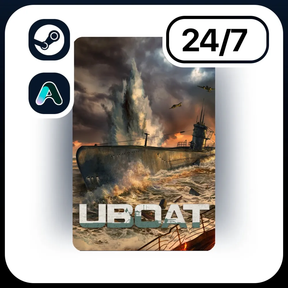 АВТО UBOAT \ STEAM ПОДАРКОМ ДЛЯ KZ | RU | UA | CIS 24/7