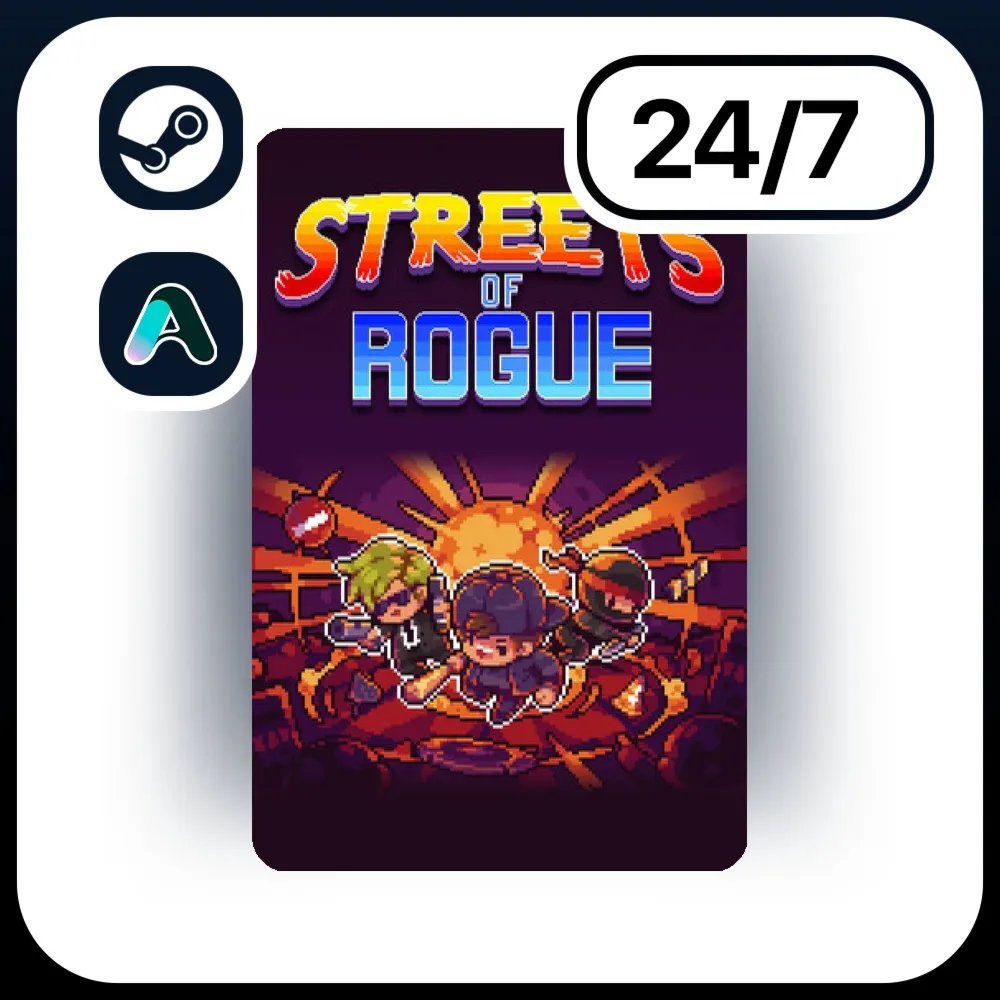 АВТО STREETS OF ROGUE \ STEAM ПОДАРКОМ ДЛЯ KZ | RU | UA | CIS 24/7