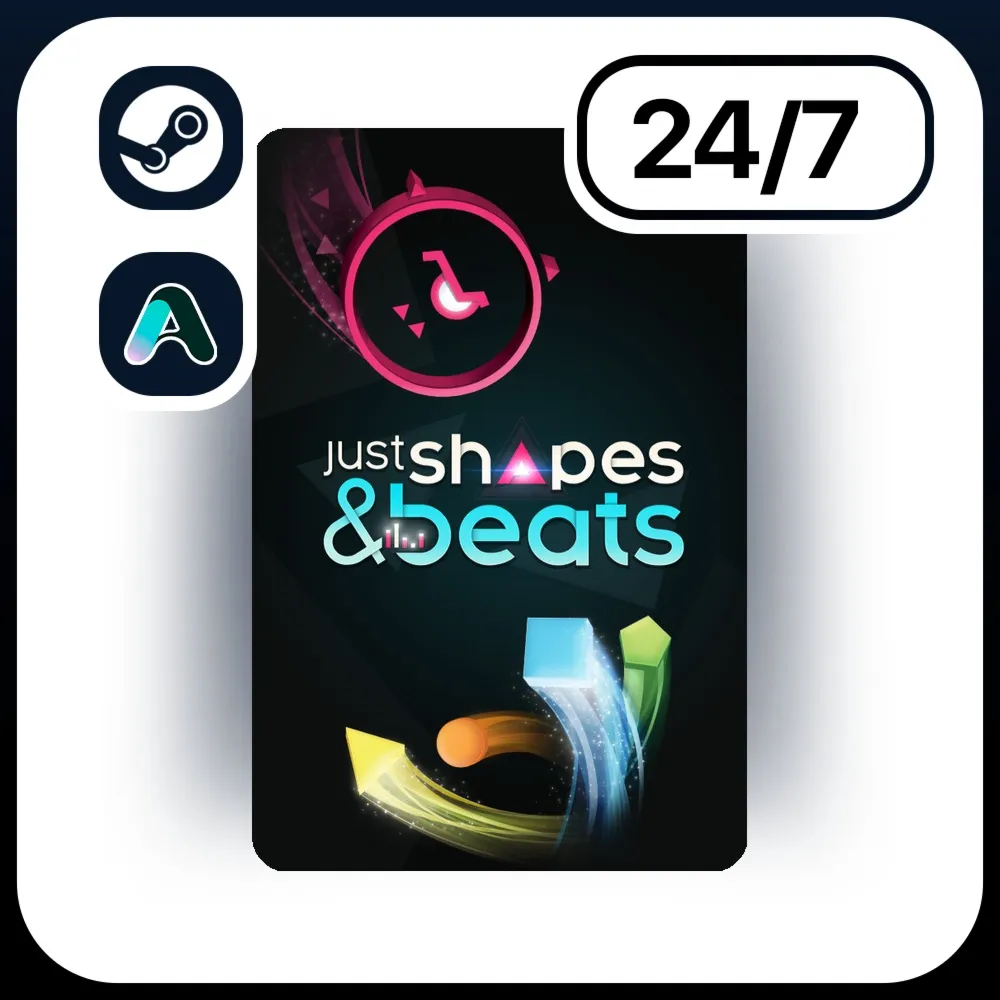 АВТО JUST SHAPES & BEATS \ STEAM ПОДАРКОМ ДЛЯ KZ | RU | UA | CIS 24/7