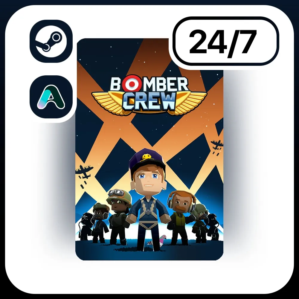 АВТО BOMBER CREW \ STEAM ПОДАРКОМ ДЛЯ KZ | RU | UA | CIS 24/7