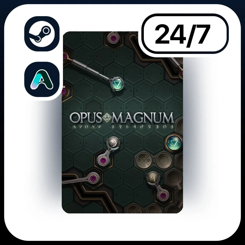 АВТО OPUS MAGNUM \ STEAM ПОДАРКОМ ДЛЯ KZ | RU | UA | CIS 24/7