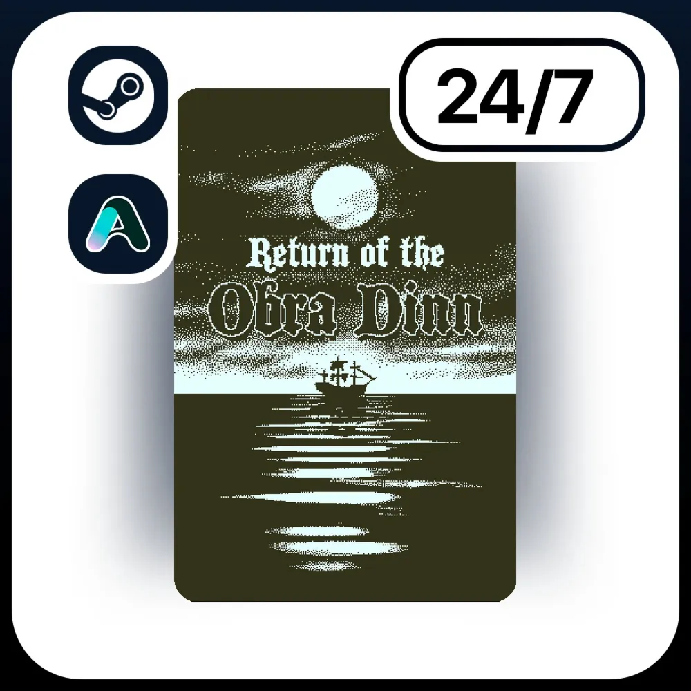 АВТО RETURN OF THE OBRA DINN \ STEAM ПОДАРКОМ ДЛЯ KZ | RU | UA | CIS 24/7