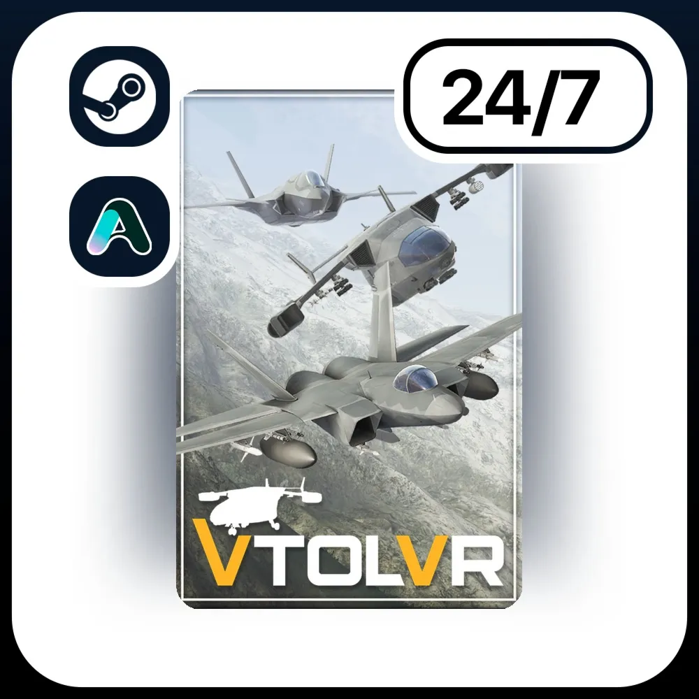 АВТО VTOL VR \ STEAM ПОДАРКОМ ДЛЯ KZ | RU | UA | CIS 24/7