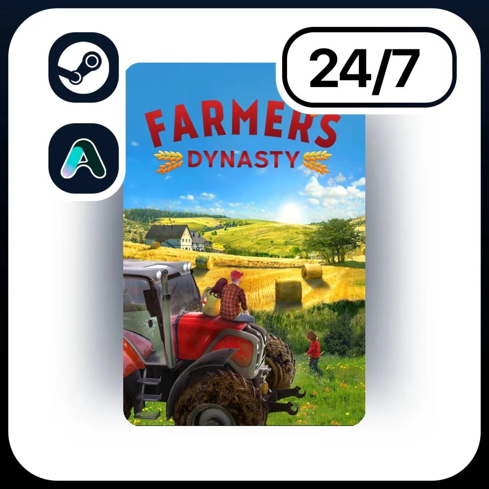 АВТО FARMER'S DYNASTY \ STEAM ПОДАРКОМ ДЛЯ KZ | RU | UA | CIS 24/7
