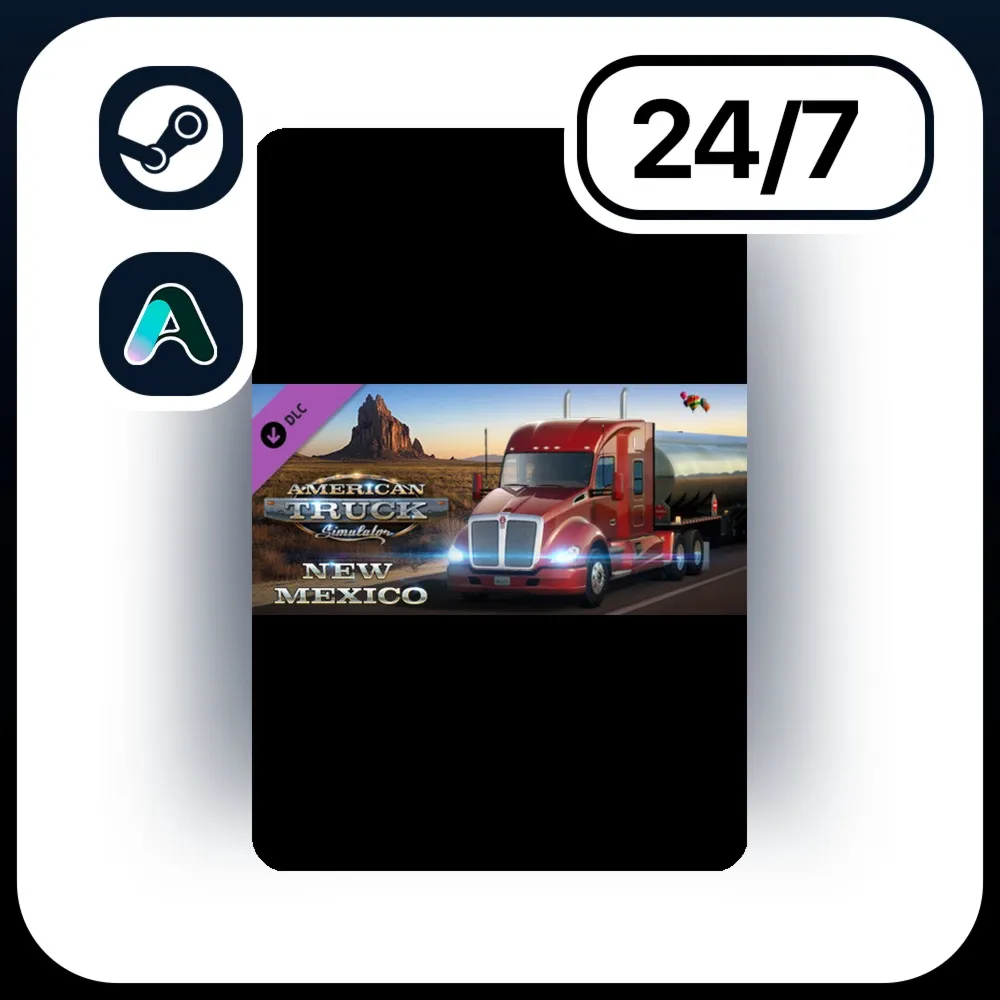 АВТО AMERICAN TRUCK SIMULATOR - NEW MEXICO \ STEAM ПОДАРКОМ ДЛЯ KZ | RU | UA | CIS 24