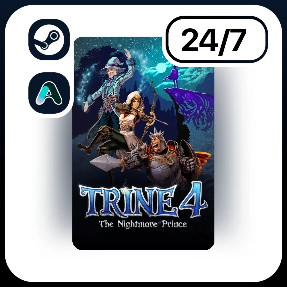 АВТО TRINE 4: THE NIGHTMARE PRINCE \ STEAM ПОДАРКОМ ДЛЯ KZ | RU | UA | CIS 24/7