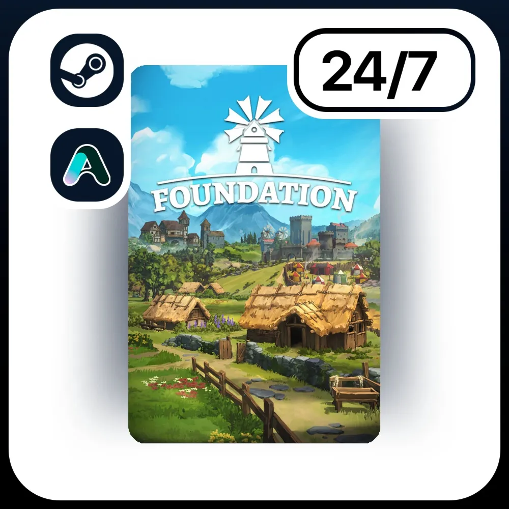 АВТО FOUNDATION \ STEAM ПОДАРКОМ ДЛЯ KZ | UA | CIS 24/7