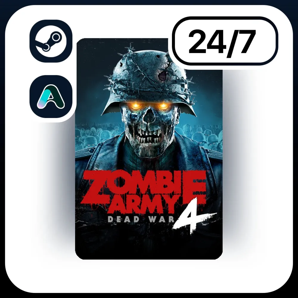 АВТО ZOMBIE ARMY 4: DEAD WAR \ STEAM ПОДАРКОМ ДЛЯ KZ | UA | CIS 24/7
