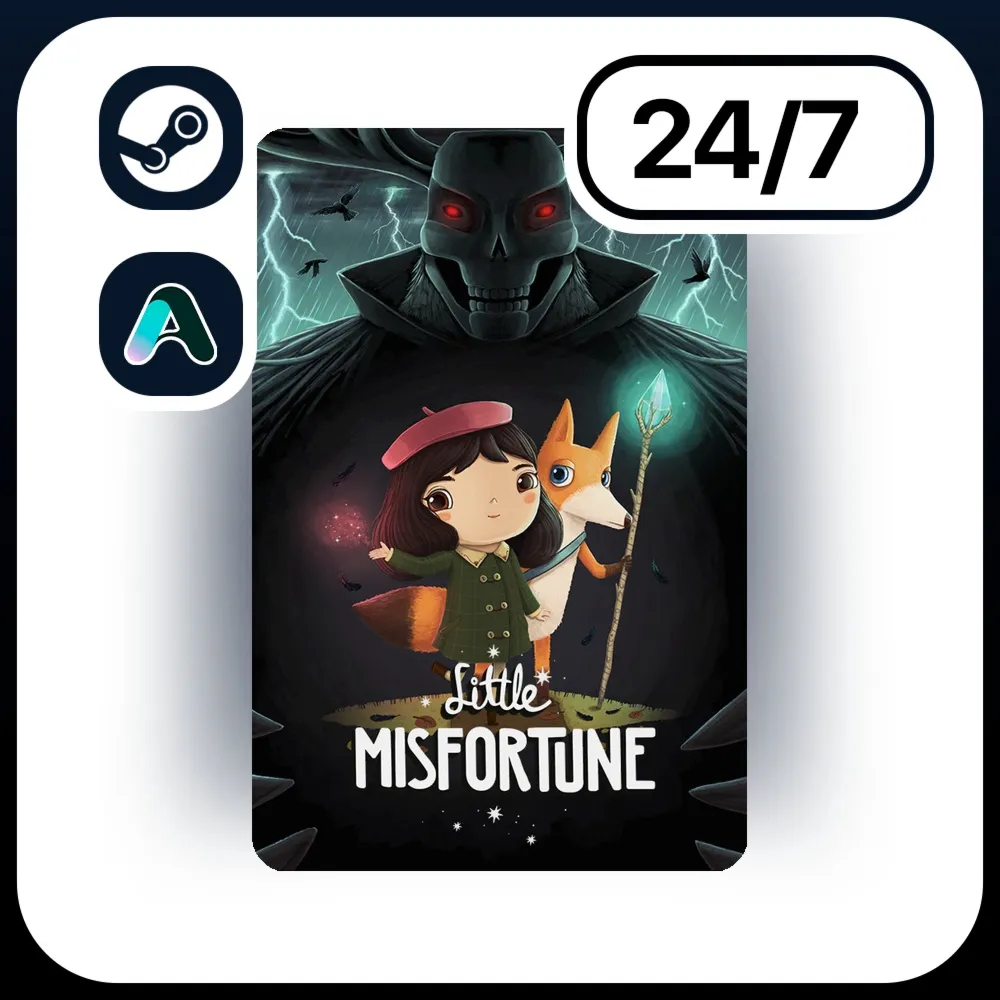 АВТО LITTLE MISFORTUNE \ STEAM ПОДАРКОМ ДЛЯ KZ | RU | UA | CIS 24/7