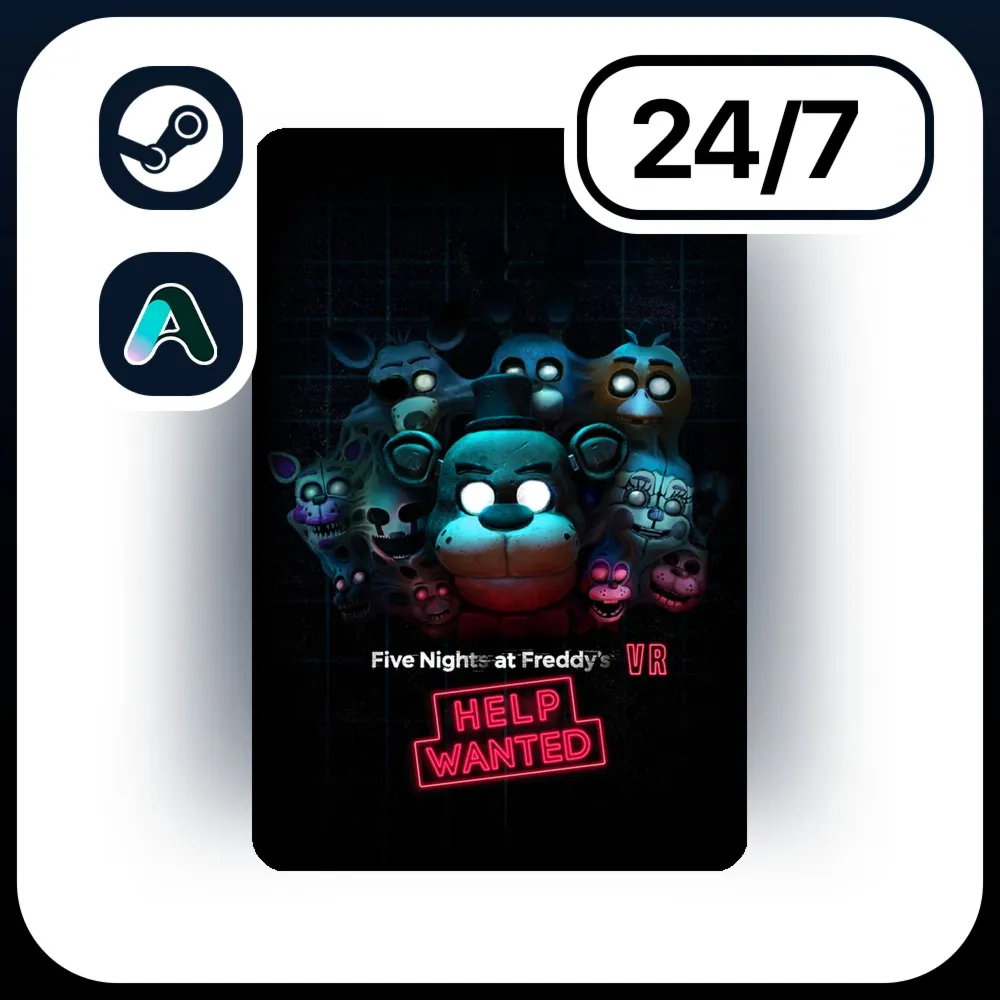 АВТО FIVE NIGHTS AT FREDDY'S: HELP WANTED \ STEAM ПОДАРКОМ ДЛЯ KZ | RU | UA | CIS 24/