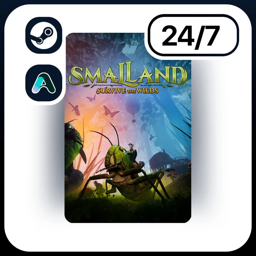 АВТО SMALLAND: SURVIVE THE WILDS \ STEAM ПОДАРКОМ ДЛЯ KZ | RU | UA | CIS 24/7