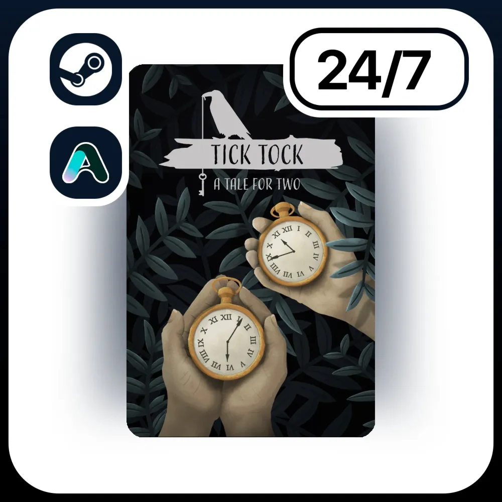 АВТО TICK TOCK: A TALE FOR TWO \ STEAM ПОДАРКОМ ДЛЯ KZ | RU | UA | CIS 24/7