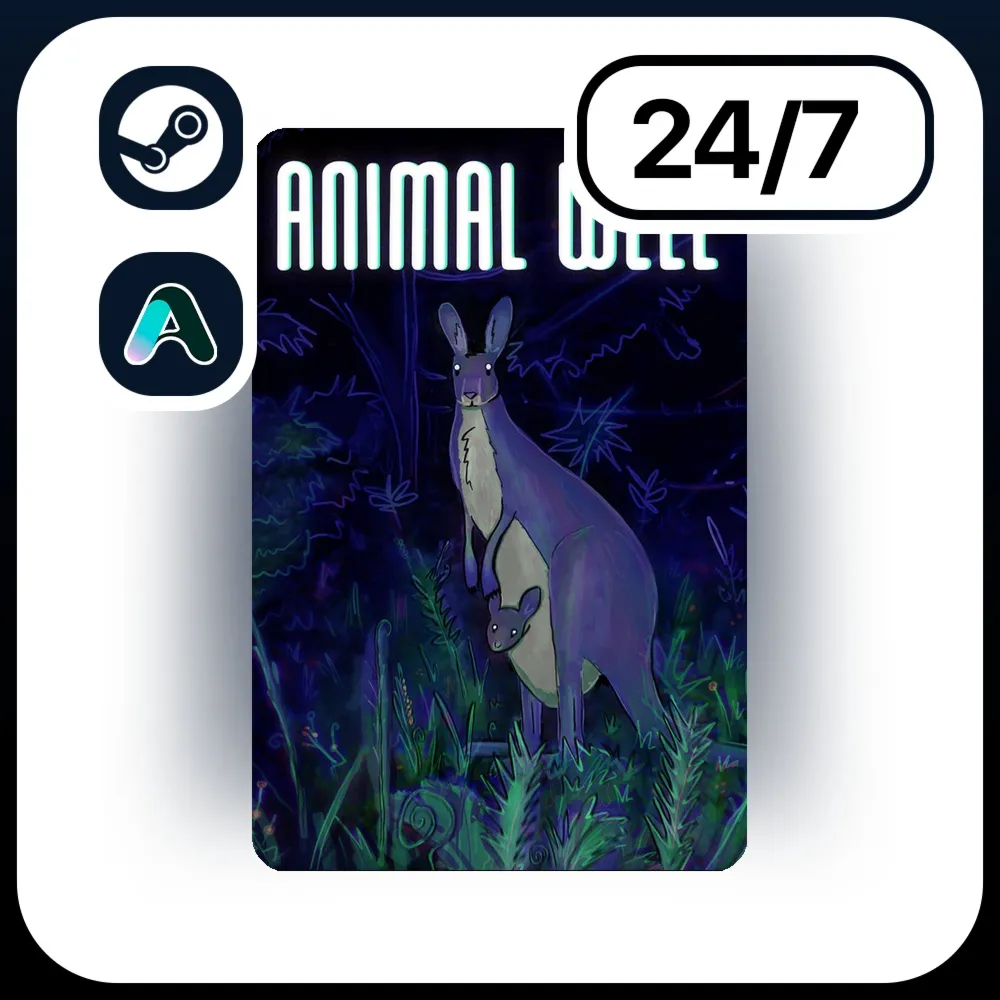 АВТО ANIMAL WELL \ STEAM ПОДАРКОМ ДЛЯ KZ | RU | UA | CIS 24/7