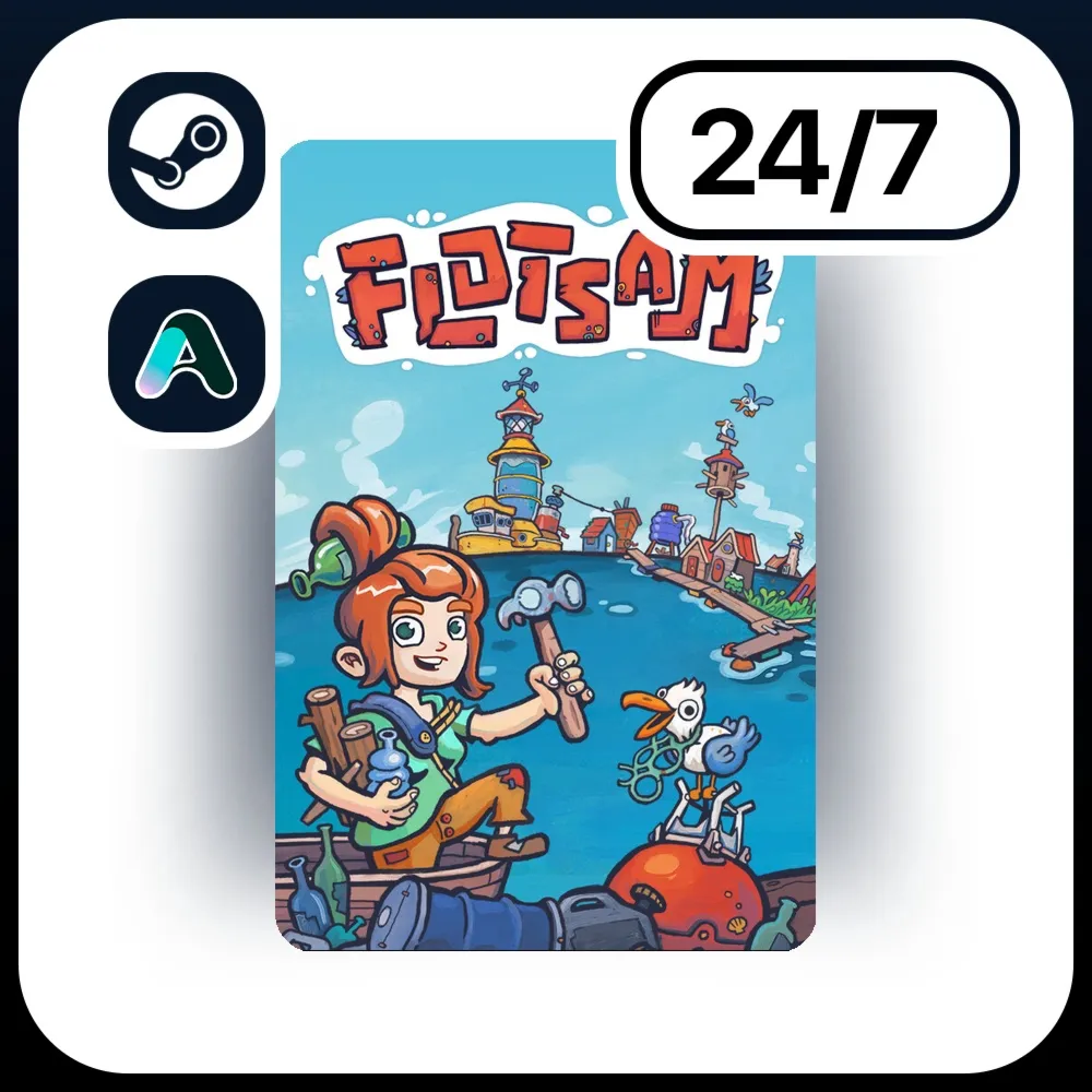 АВТО FLOTSAM \ STEAM ПОДАРКОМ ДЛЯ KZ | RU | UA | CIS 24/7