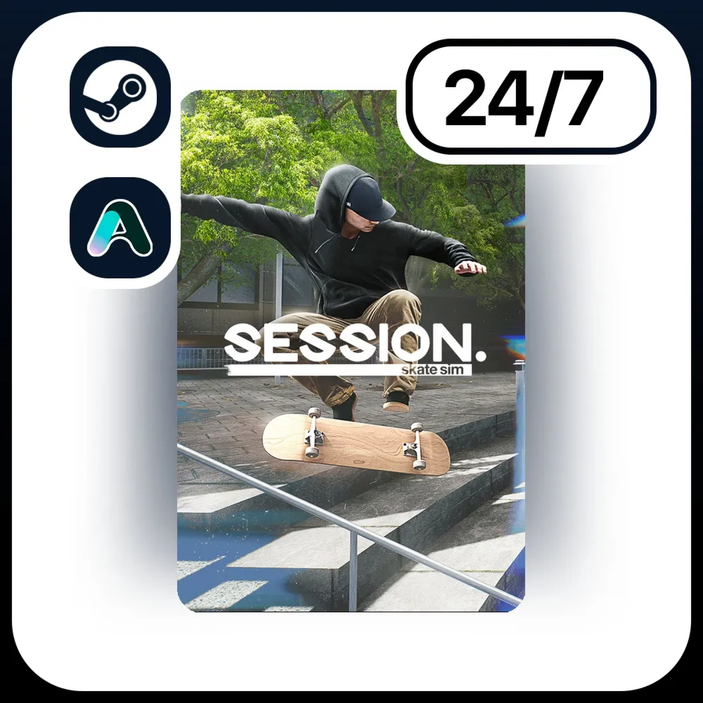 АВТО SESSION: SKATE SIM \ STEAM ПОДАРКОМ ДЛЯ KZ | RU | UA | CIS 24/7