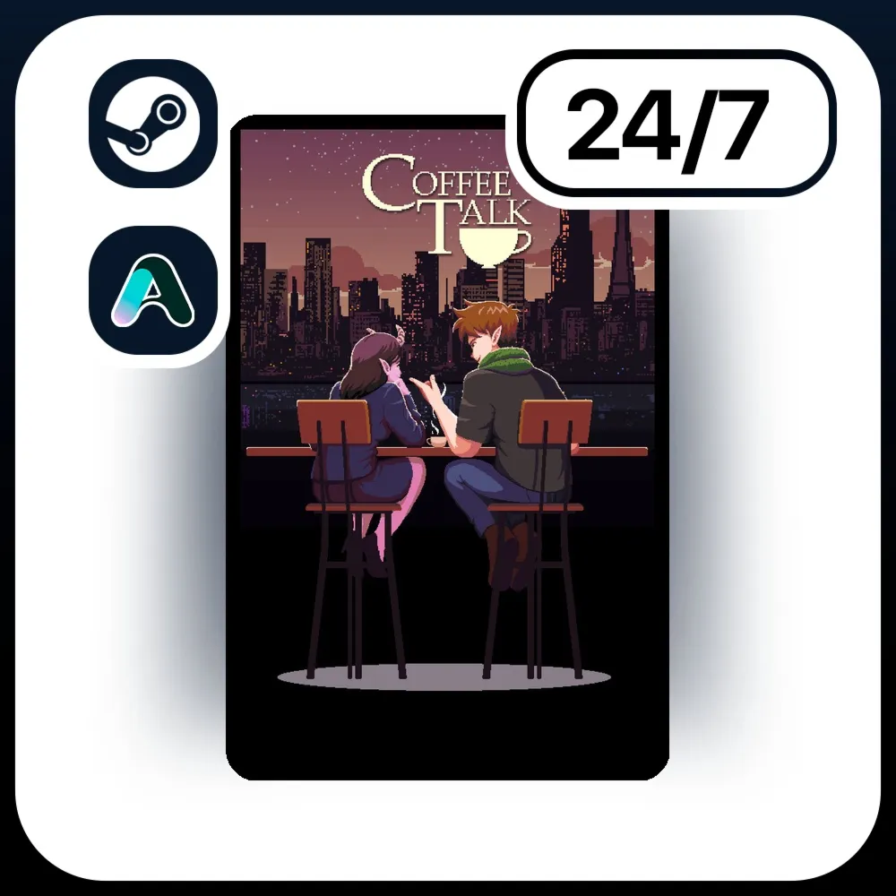 АВТО COFFEE TALK \ STEAM ПОДАРКОМ ДЛЯ KZ | RU | UA | CIS 24/7