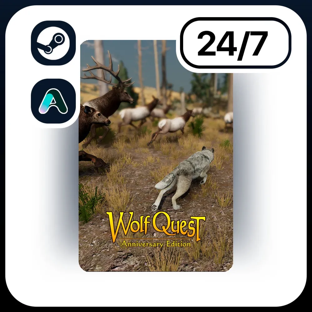 АВТО WOLFQUEST: ANNIVERSARY EDITION \ STEAM ПОДАРКОМ ДЛЯ KZ | RU | UA | CIS 24/7