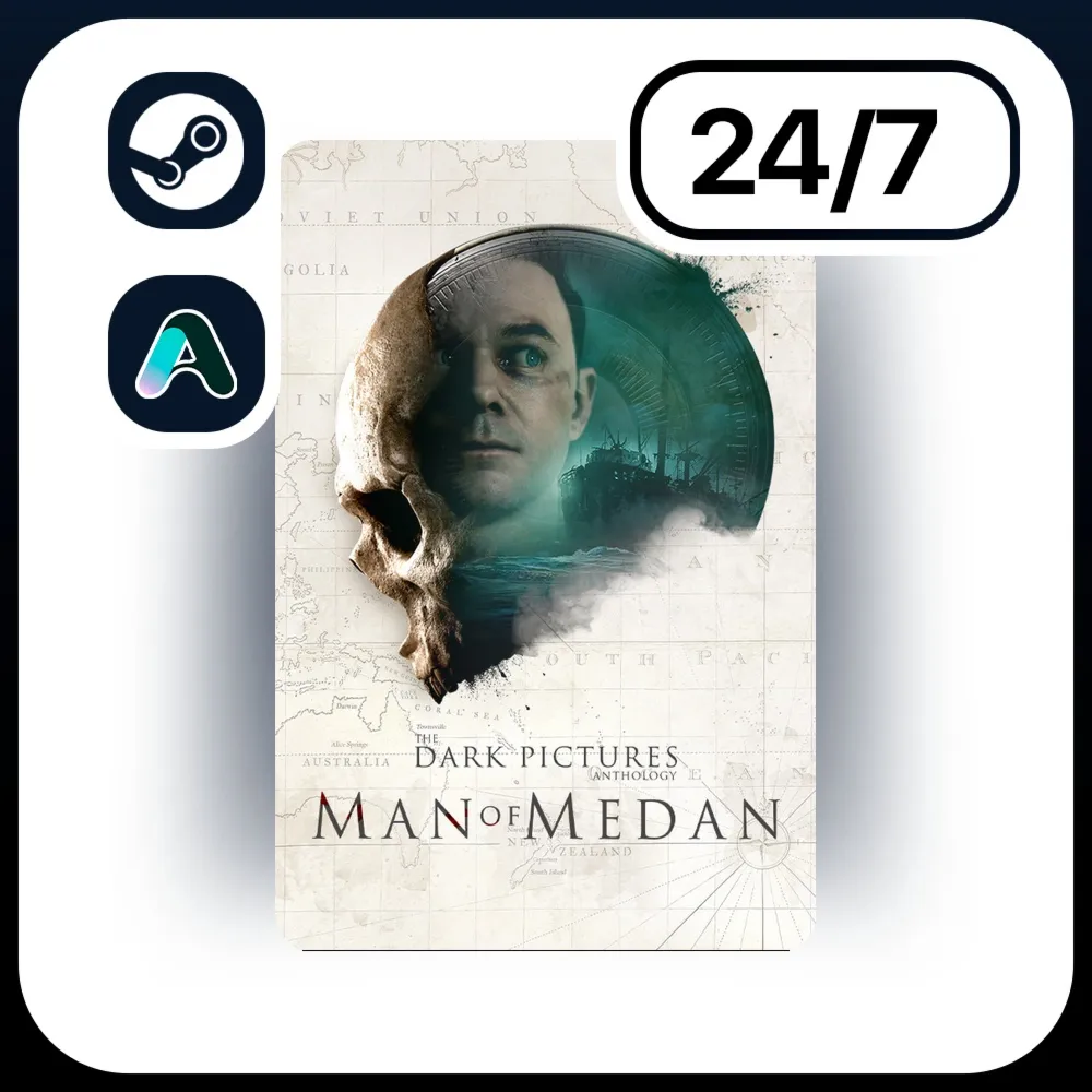 АВТО THE DARK PICTURES ANTHOLOGY: MAN OF MEDAN \ STEAM ПОДАРКОМ ДЛЯ KZ | RU | UA | CI