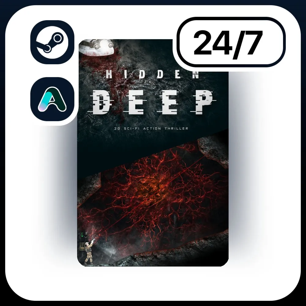 АВТО HIDDEN DEEP \ STEAM ПОДАРКОМ ДЛЯ KZ | RU | UA | CIS 24/7