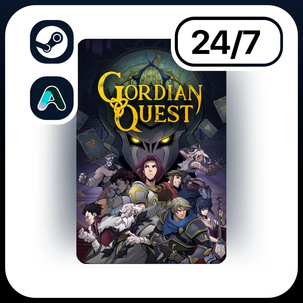 АВТО GORDIAN QUEST \ STEAM ПОДАРКОМ ДЛЯ KZ | RU | UA | CIS 24/7