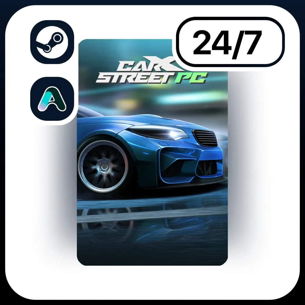 АВТО CARX STREET \ STEAM ПОДАРКОМ ДЛЯ KZ | RU | UA | CIS 24/7