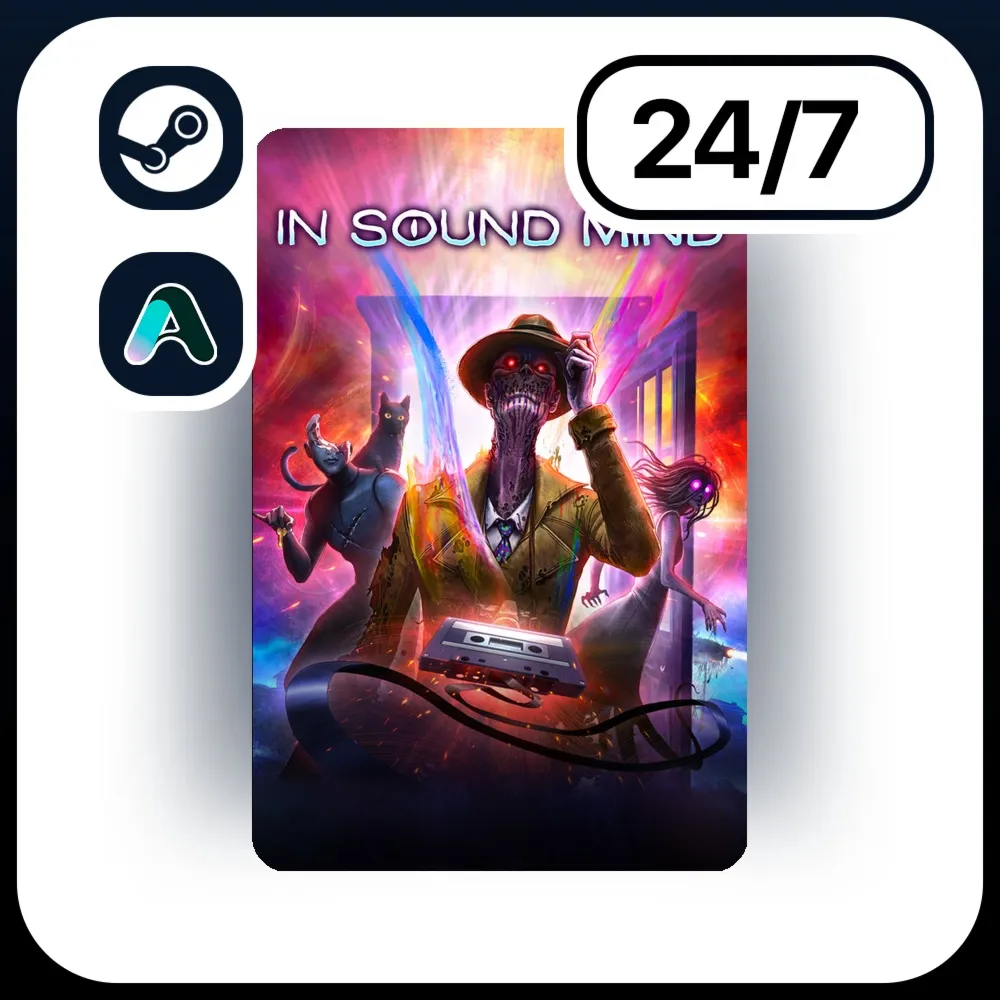 АВТО IN SOUND MIND \ STEAM ПОДАРКОМ ДЛЯ KZ | RU | UA | CIS 24/7