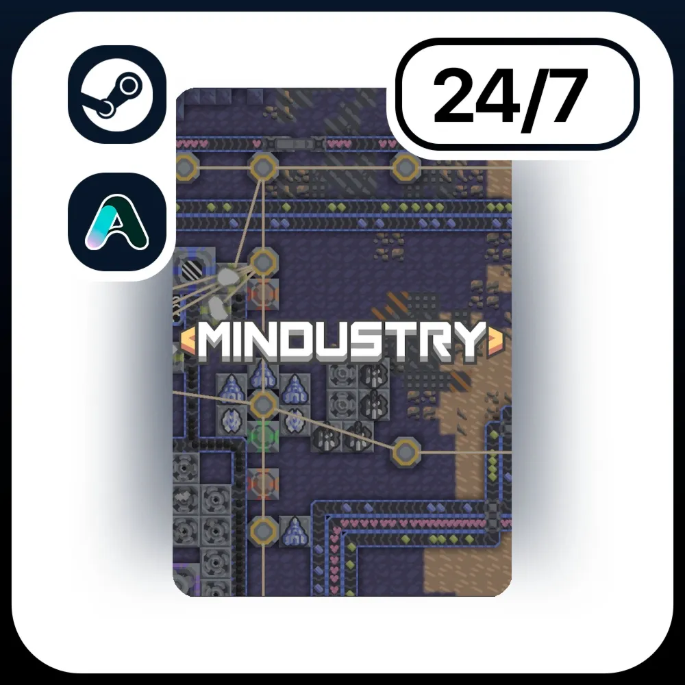 АВТО MINDUSTRY \ STEAM ПОДАРКОМ ДЛЯ KZ | RU | UA | CIS 24/7